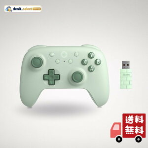 8BitDo Ultimate 2C Windows PC ����� Android �p���C�����X �R���g���[���[�A1000Hz �|�[�����O ���[�g�A�z�[�����ʃW���C�X�e�B�b�N�ƃz�[�� �g���K�[�A�ă}�b�s���O�\�� L4/R4 �o���p�[�t�� (Green)