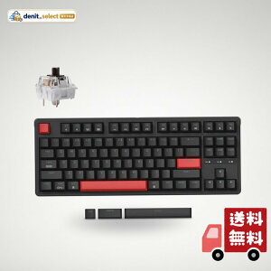 �y�������K�i�zKeychron C3 Pro �J�X�^���Q�[�~���O�L�[�{�[�h�A�R���p�N�g�e���L�[���X���C�A�E�g/US���C�A�E�g/�ԐFLED�o�b�N���C�g/�L���ڑ����J�j�J���L�[�{�[�h/�K�X�P�b�g�}�E���g/Mac Wind