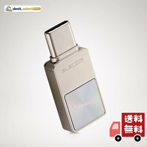 �G���R�� USB������ 128GB USB 5Gbps Type-C �X�}�z���� �V���o�[ MF-SPU3128GSV
