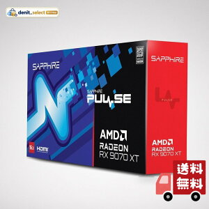 SAPPHIRE PULSE Radeon RX 9070 XT GAMING 16GB �O���t�B�b�N�X�{�[�h 11348-03-20G VD8985