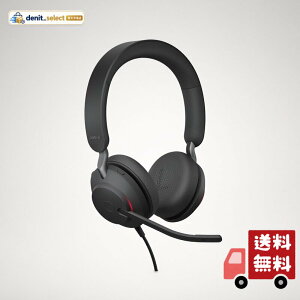 Jabra �w�b�h�Z�b�g Evolve2 40 SE UC Stereo �L�� USB-C/A ���� �}�C�N�t�� �m�C�Y�L�����Z�����O
