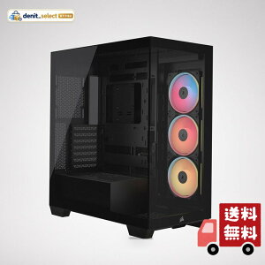 CORSAIR 3500X RGB iCUE LINK�~�h���^���[ PC�P�[�X - �u���b�N - CC-9011324-WW
