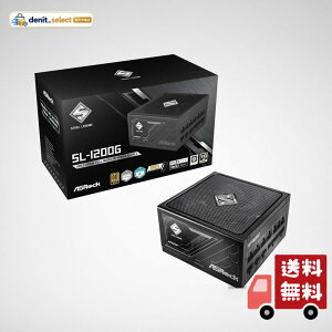 ASRock Steel Legend ������GPU�Ή�PC�d�����j�b�g1200W PCIe5.1�Ή�80PLUS GOLDATX 3.1�t�����W�����[ 12V-2x6 �P�[�u���t��SL-1200G
