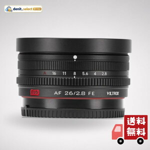 VILTROX AF 26mm F2.8 EVO FE �t���T�C�Y�Ή� Sony E�}�E���g�p ���^ �p���P�[�L�����Y ��130g �L�p�P�œ_�����Y