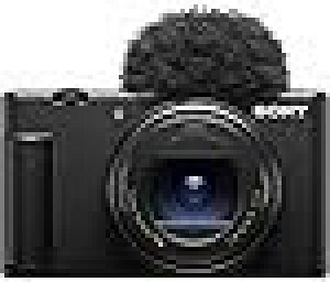SONY(�\�j�[) �R���p�N�g�f�W�^���J���� VLOGCAM Vlog�p�J���� ZV-1II �{�f�B �E�B���h�X�N���[���t�� 18-50mm F1.8-4.0 �Y�[�������Y �u���b�N ZV-1M2 B