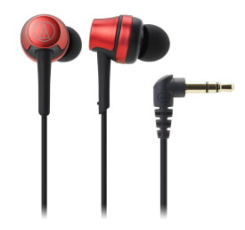オーディオテクニカ ATH-CKR50 RDイヤホン 有線 カナル型 SoundReality ブラック
