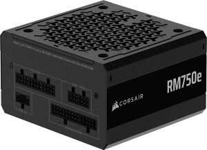 CORSAIR RM750e 2025���f�� PC�d�����j�b�g 750W PCIE 5.1 �Ή� 80PLUS Gold�F�� ATX 3.1 �F�؍� �t�����W�����[ 12V-2x6 �P�[�u���t�� CP-9020295-JP
