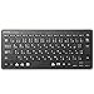 �G���R�� �L�[�{�[�h Bluetooth �p���^�O���t �~�j�L�[�{�[�h Windows�EMac�EiOS�EAndroid�Ή� �ϊ�/ ���ϊ�/ ���j���[�L�[���� �u���b�N TK-FBP100BK