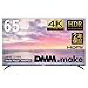 DMM.make ��^�f�B�X�v���C ���j�^�[ 65�C���` 4K/HDR/HDMI�EUSB DKS-4K65DG6