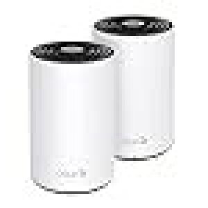 TP-Link WiFi 6E ���[�^�[ ���b�V��Wi-Fi�V�X�e�� wifi���p �X�}�[�g�e���r �Ή� ���b�V��Wi-Fi����LAN���[�^�[ �X�}�[�g�z�[�� AXE5400 (2402 + 2402 + 574Mbps) Deco XE75/A 2���j