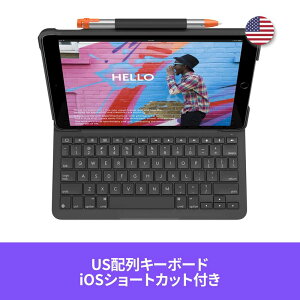 ���W�N�[�� iPad 10.2 �C���` �Ή� ��9���� ��8���� ��7���� �L�[�{�[�h iK1055BK �O���t�@�C�g SLIM FOLIO ���^ Bluetooth �L�[�{�[�h��̌^ �P�[�X �������K�i