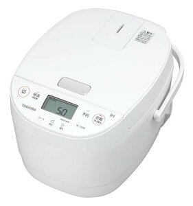 TOSHIBA(����) ���ъ� 5.5�� RC-10HR(W) �z���C�g IH rice cooker �ۉ�����24���� ������ ������ ���� ���� �������ȒP �V����