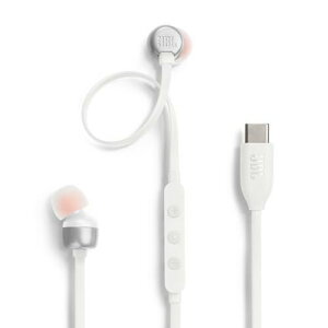 JBL TUNE310C USB Type-C �ڑ� �C���z�� 96kHz/24bit DAC����/�ʘb�\�}�C�N�t��3�{�^�������R��/�t���b�g�P�[�u��/3��̃v���Z�b�g�C�R���C�U�[����/�n�C���]/9mm�a�_�C�i�~�b�N�h���C�o�[/�z���C�g/JB