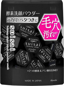 suisai(�X�C�T�C)�r���[�e�B�N���A �u���b�N �p�E�_�[�E�H�b�V��(���M�����[)�y�f��� ���p�E�_�[ �P�i 0.4g×32�� �ь� ������ ���� �p�� �U���� �Â��p�� �P�A