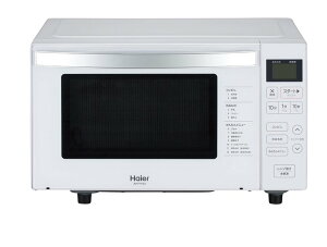 �n�C�A�[��(Haier) �d�q�����W 18L ��45.8cm �t���b�g�e�[�u�� ��l��炵 �P�@�\ �w���c�t���[ �c�J�� 13��ނ̃I�[�g���j���[ �z���C�g JM-FH18J(W)