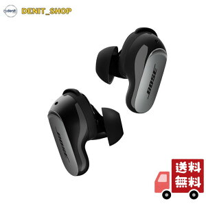 Bose QuietComfort Ultra Earbuds (��2����) ���C�����X �m�C�Y�L�����Z�����O Bluetooth �C���z�� �Œ�6���ԘA���Đ� IPX4�K�i���� �C�}�[�V�u�I�[�f�B�I ���͂̏d�ቹ �u���b�N
