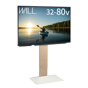 EQUALS �C�R�[���Y �e���r�� �Ǌ񂹃e���r�X�^���h WALL V3 �n�C�^�C�v 32�`80V�Ή� �z���C�g�I�[�N