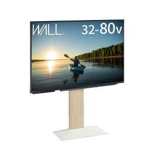 EQUALS �C�R�[���Y �e���r�� �Ǌ񂹃e���r�X�^���h WALL V3 ���[�^�C�v 32�`80V�Ή� �z���C�g�I�[�N