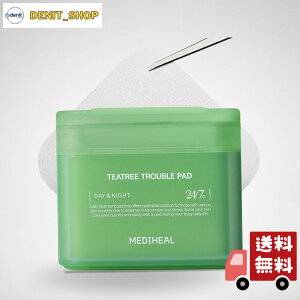 MEDIHEAL OFFICIAL(���f�B�q�[��) �X�N�G�A�g�i�[�p�b�h(�e�B�[�c���[) 100������ 170ml Square Facial Toner Pads (Teatree) 100P 170ml �u���~�b�V���p�b�h �ӂ����p�b�h �X�L���P�A