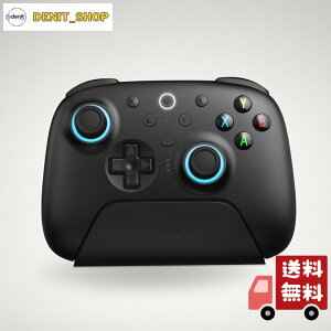 8BitDo Ultimate 2 ���C�����X �R���g���[���[ Windows Android �p TMR �W���C�X�e�B�b�N�t���Q�[�� �R���g���[���[ �؂�ւ��\�ȃz�[������/�G�o�g���K�[ RGB �t�@�C���[ �����O 8 �X�s�[�h ���C����