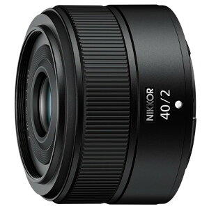 Nikon �P�œ_�����Y NIKKOR Z 40mm f/2 Z�}�E���g �t���T�C�Y�Ή� �u���b�N