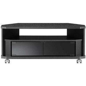 �����؍މ��H(Asahiwood) �e���r�� Nook 32�^ ��79cm �u���b�N �L���X�^�[�t�� �R�[�i�[�Ή� NOA-800AV-BK