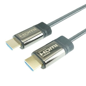 �z�[���b�N ���t�@�C�o�[ HDMI�P�[�u�� 10m ���b�V���^�C�v HH100-601GY