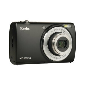 �P���R�[(Kenko) �R���p�N�g�f�W�^���J���� KC-ZM13 BK ���w5�{�Y�[�� �L����f����1600����f 2.7�C���`IPS�^�b�`�p�l�����j�^�[ ���B��p�T�u�J���� �R���p�N�g�f�U�C�� �u���b�N 446775