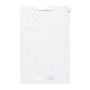 BUFFALO USB3.1(Gen.1)�Ή� �|�[�^�u��HDD �X�^���_�[�h���f�� �z���C�g 1TB HD-PCG1.0U3-BWA