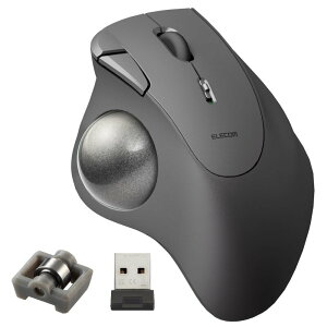 �G���R�� ���C�����X �g���b�N�{�[���}�E�X IST ����2.4GHz �x�A�����O�x�� �e�w���� 36mm�{�[�� 5�{�^�� Windows Mac Chromebook �u���b�N M-IT11DRBK