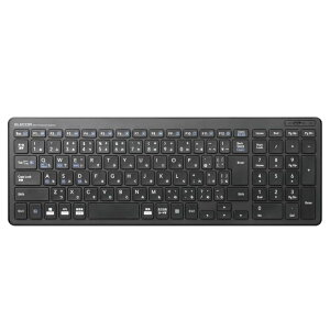 �G���R�� �L�[�{�[�h Bluetooth �p���^�O���t �R���p�N�g�L�[�{�[�h Windows�EMac�EiOS�EAndroid�Ή� �u���b�N TK-FBP101BK