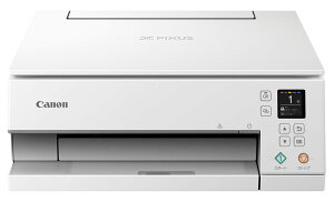 �L���m�� Canon �v�����^�[ A4�C���N�W�F�b�g�����@ PIXUS TS7330 �z���C�g �e�����[�N���� 5�F�E�Ɨ��^�E�Ή��C���NBCI-380/381�V���[�Y