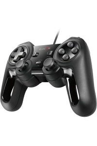 �G���R�� USB �Q�[���p�b�h 13�{�^�� Xinput �U�� �A�� ���ϋv �����X�^�[�n���^�[���C�Y:�T���u���C�N����m�F�� �u���b�N JC-U4013SBK