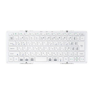 Mobo ���{(Mobo) �L�[�{�[�h MOBO Keyboard 2 Bluetooth 5.1 ���{��z�� USB-C �܂肽���݌^ ��p�P�[�X���X�^���h �t�� �V���o�[/�z���C�g AM-K2TF83J/SLW