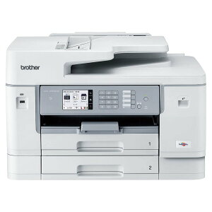 �u���U�[ �v�����^�[ ��e�ʃt�@�[�X�g�^���N A3�C���N�W�F�b�g�����@ MFC-J7500CDW (FAX/ADF/30���y�[�W�ϋv/��������/2�i�g���C)
