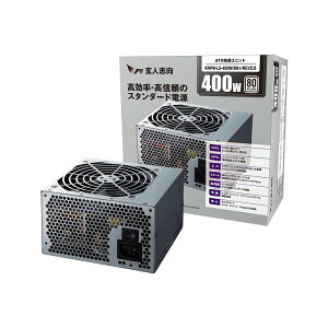 ���l�u�� �d�����j�b�g 400W ATX �d�� 80 PLUS �X�^���_�[�h PC�d�� 12cm�É��t�@�� KRPW-L5-400W/80+/REV2.0