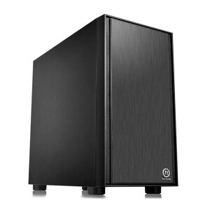 Thermaltake �A���~�j�E�� �u���b�N Versa H17 �~�j�^���[�^PC�P�[�X CS7096 CA-1J1-00S1NN-00