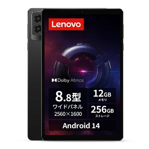 Lenovo Legion Tab (8.8, 3) �^�u���b�g (8.8�C���` ���C�h �p�l�� Qualcomm SnapdragonR 8 Gen 3�v���Z�b�T�[ 12GB 256GB Wi-Fi���f��) �G�N���v�X�u���b�N ZAEF0052JP