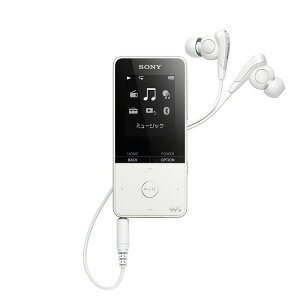 �\�j�[(SONY) �E�H�[�N�}�� S�V���[�Y 16GB NW-S315 : MP3�v���[���[ Bluetooth�Ή� �ő�52���ԘA���Đ� �C���z���t�� 2017�N���f�� �z���C�g NW-S315 W