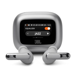 JBL LIVE BEAM 3 ���C�����X�C���z�� �X�}�[�g�[�d�P�[�X/LDAC�Ή��n�C���]/�}���`�|�C���g/�n�C�u���b�h �m�C�Y�L�����Z�����O/IP55�h��/���C�����X�[�d�Ή�/�V���o�[/JBLLIVEBEAM3SIL