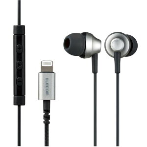 �G���R�� �X�e���I�C���z�� �J�i���^ Lightning ���C�g�j���O �}�C�N�t Fast Music LFS12C ��10.0mm ���ϋv�P�[�u�� �V���o�[ EHP-LFS12CMSV 1.2m