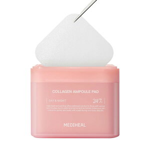 MEDIHEAL OFFICIAL(���f�B�q�[��) �X�N�G�A�g�i�[�p�b�h(�R���[�Q��) 100������ 170ml Square Facial Toner Pads (Collagen) 100P 170ml �u���~�b�V���p�b�h �ӂ����p�b�h �X�L���P�A