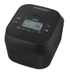TOSHIBA(����) ���ъ� �������� 5.5�� RC-10HGW(K) �O�����u���b�N �^�󈳗�IH rice cooker ���{�� �^��Ђ��� ������ �^��ۉ�����40���� �������ȒP
