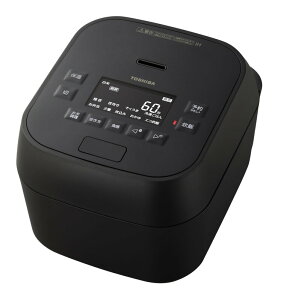 TOSHIBA(����) ���ъ� �������� 5.5�� RC-10MGW(K) �O�����u���b�N �^�󈳗�IH rice cooker ���{�� ��Η� ������ �^��ۉ�����40���� �������ȒP