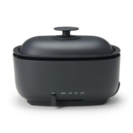 無印良品 深型ホットプレート 黒 MJ-HPFK2 LA1PJA3A
