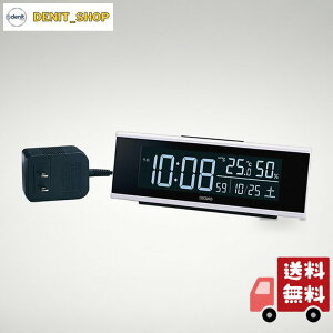 �Z�C�R�[�N���b�N(Seiko Clock) �u�����v �ڊo�܂����v �d�g �f�W�^�� �𗬎� �J���[�t�� �V���[�YC3 �� �{�̃T�C�Y:6.3×17.4×4.6cm DL307W