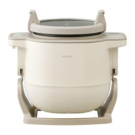 リニューアル アイリスオーヤマ シェフドラム CHEF DRUM 自動調理鍋 自動かくはん式調理機 DAC-IB2-C アイボリー