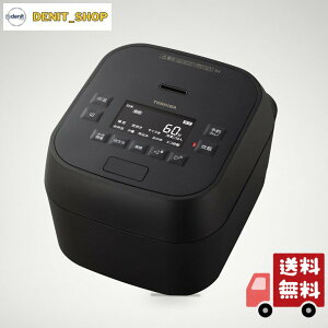 TOSHIBA(����) ���ъ� �������� 5.5�� RC-10MGW(K) �O�����u���b�N �^�󈳗�IH rice cooker ���{�� ��Η� ������ �^��ۉ�����40���� �������ȒP