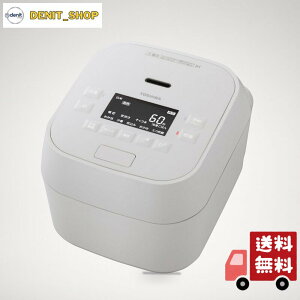 TOSHIBA(����) ���ъ� �������� 5.5�� RC-10MGW(W) �O�����z���C�g �^�󈳗�IH rice cooker ���{�� ��Η� ������ �^��ۉ�����40���� �������ȒP