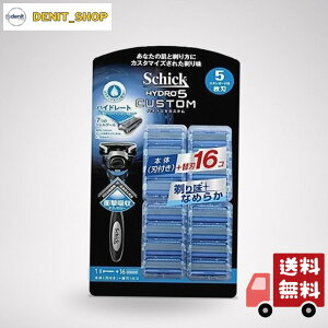 �V�b�N �n�C�h��5 �J�X�^�� �֐n 17�� 5���n �Ђ����� �E��� SCHICK HYDRO5 CUSTOM 1�� (x 1)
